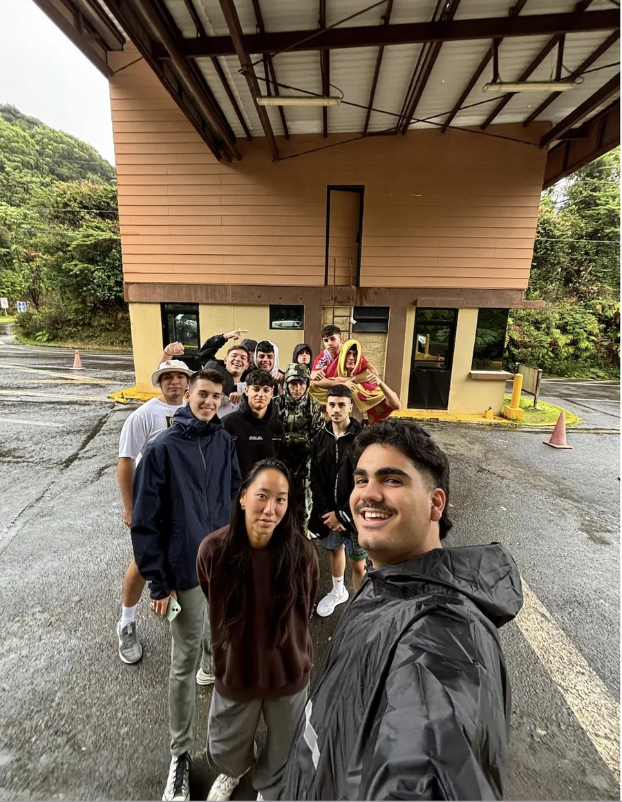 El equipo de la Asociación Junior Empresa Prodox durante su viaje universitario a Costa Rica